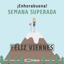 ¡FELIZ VIERNES!